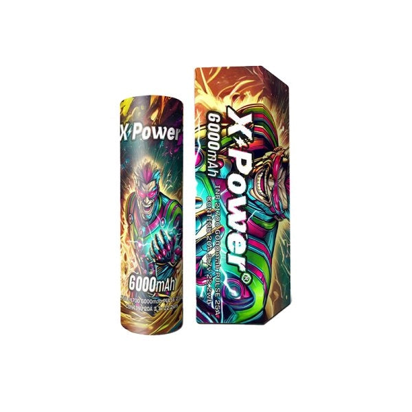 accu 21700-6000 mAh x-power pour cigarette electronique