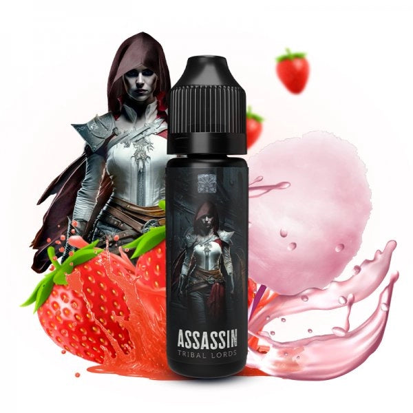 e-liquide Assassin 50ml fraise marshmallow - Tribal Force
