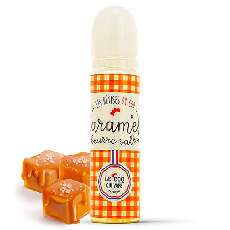 Caramel Beurre Salé 50ml - Le Coq qui Vape smoke