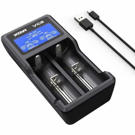 Chargeur VC2 USB - Xtar - Revolt Vape