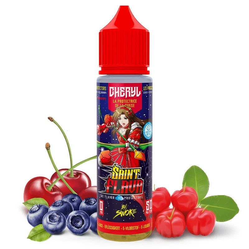 E-liquide Swoke Cheryl 50ml – Cocktail de fruits rouges, açaï et acérola