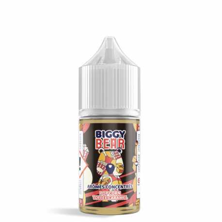 Concentré Pop Corn Toffee Caramel 30ml - Biggy Bear - Revolt Vape