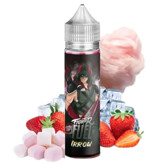 e-liquide Irrow 50 ml - Fighter Fuel barbe a papa fraise marshmallow frais