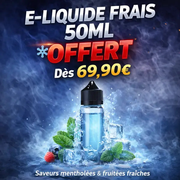 E-liquide frais offert Revolt Vape