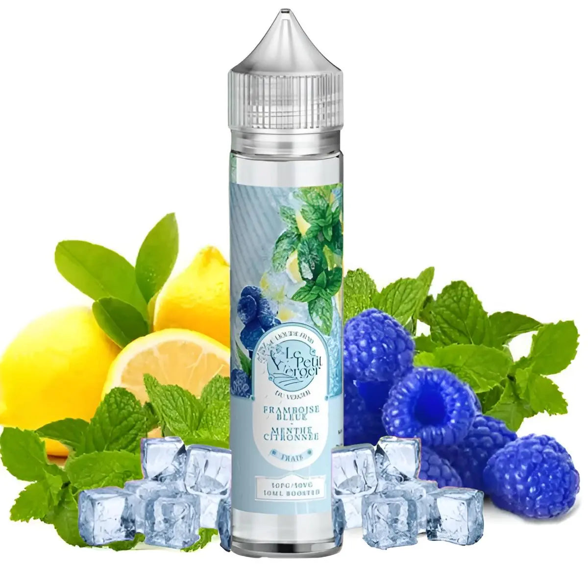 Framboise Bleue Menthe Citronnée Frais 50ml - Le Petit Verger|Revolt vape