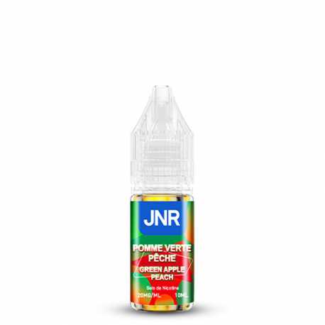 E-liquide Green Apple Peach 10ml JNR - 20 mg - Pomme verte & pêche