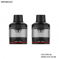 GTX POD 26 5ML POD DE REMPLACEMENT / 2PCS VAPORESSO - Revolt Vape