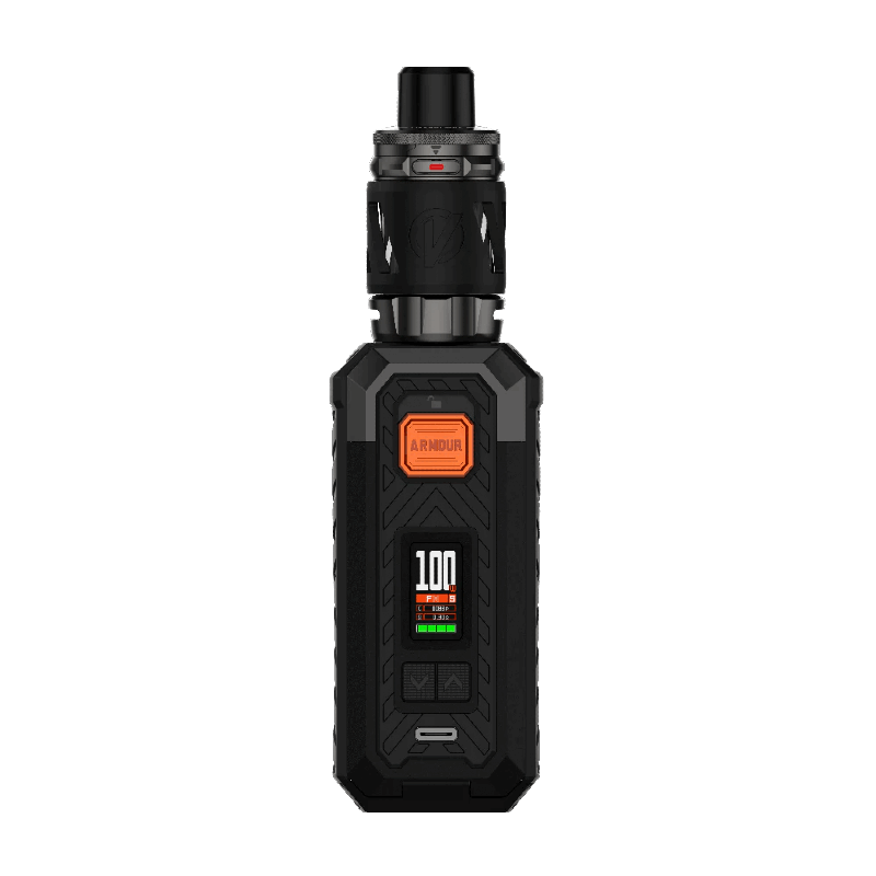 Kit Armour S Vaporesso – box 100W TPU – iTank 2 – résistances GTi – cigarette électronique puissante et robuste noir