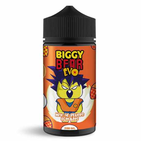 Mix de Fraise Acidulées 200ml EVO - Biggy Bear - Revolt Vape