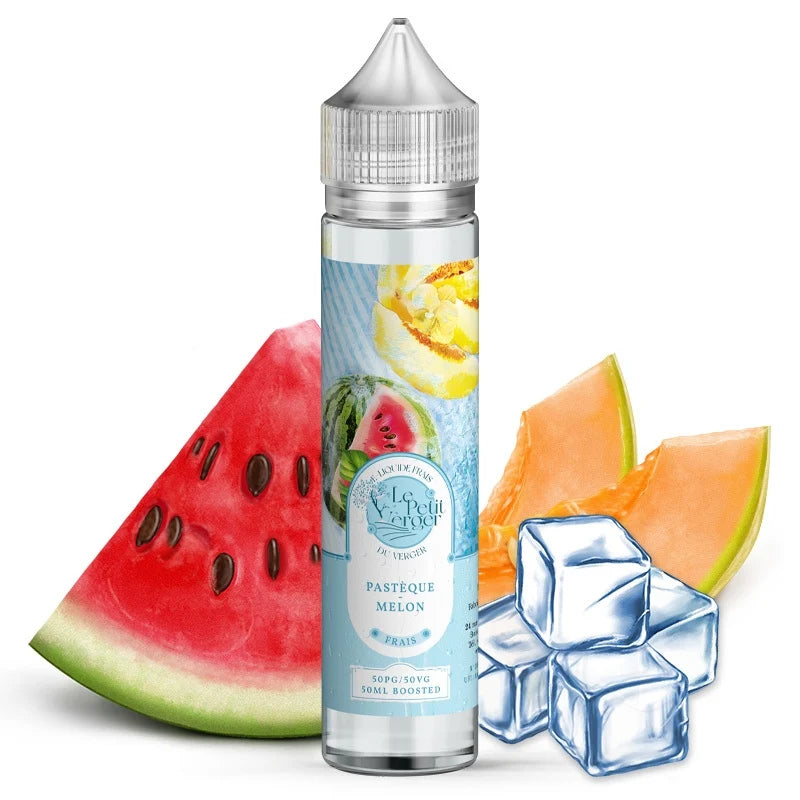 Pastèque Melon Frais 50ml - Le Petit Verger smoke