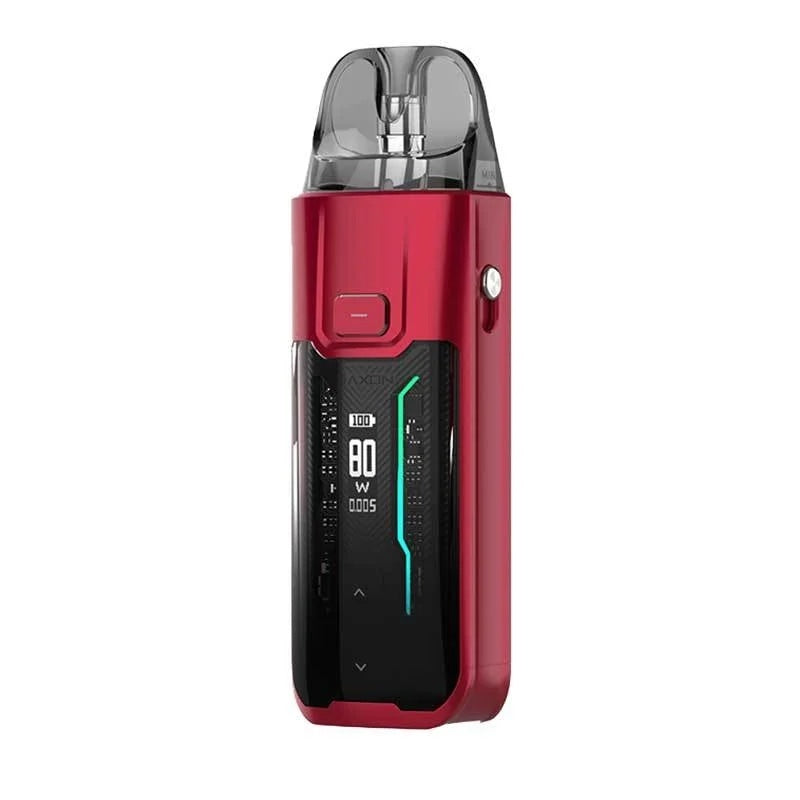 Kit complet Vaporesso Luxe XR Max -rouge-avec accessoires et cartouche