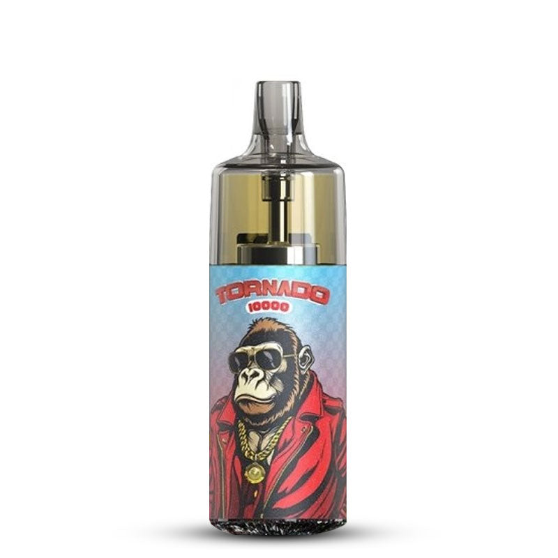 Puff Tornado 10000 – puff rechargeable 10 000 bouffées, 10 ml, batterie 800 mAh, USB-C, compatible sels de nicotine-