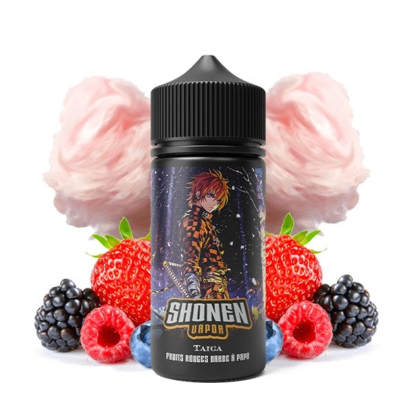 Taiga 100ml Shonen Vapor E-liquide Fruits Rouges Barbe Papa Revolt Vape Taiga 100ml Shonen Vapor E-liquide Fruits Rouges Barbe Papa Revolt Vape