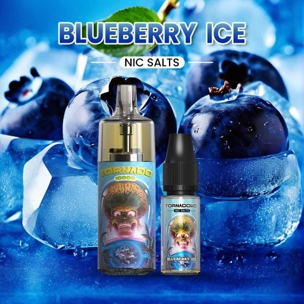 Puff Tornado 10000 blue berry ice