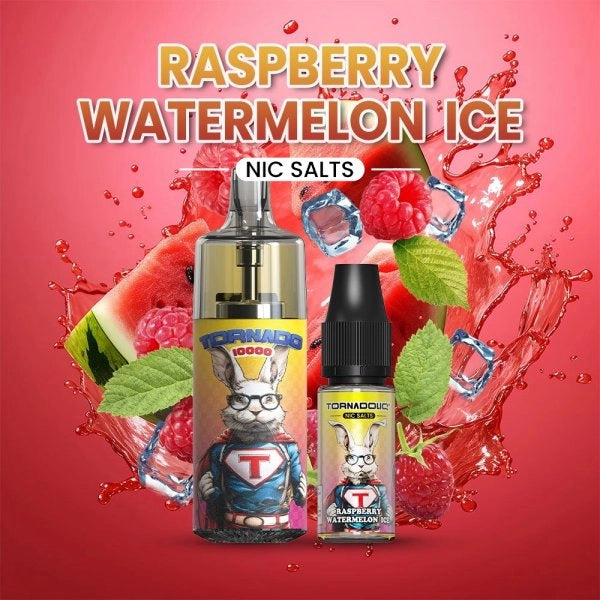 Puff Tornado 10000 raspberry watermelon ice