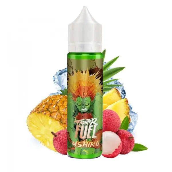 e-liquide Ushiro 50ml – saveurs ananas, litchi et fraîcheur – Fighter Fuel
