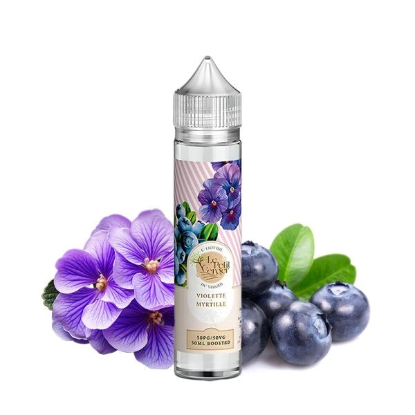 e-liquide Violette Myrtille 50ml - Le Petit Verger
