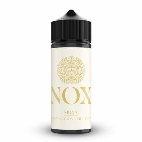 Flacon de 75ml Xibaà Secret' Lab avec 50ml d’e-liquide fruit de la passion, citron vert et cactus, ratio PG/VG 50/50.