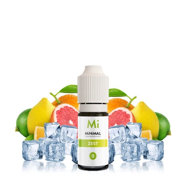 e-liquide Zest Minimal de Fuu aux sels de nicotine pour sevrage tabagique