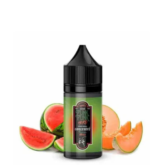Flacon d’arôme concentré Punk Funk Hero Pastèque Melon 30ml – DIY fruité par Joey Starr