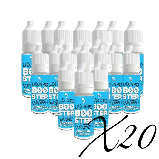 Booster 50/50 pack de 20 - Liquideo pro vape