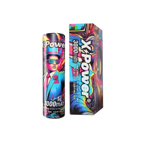 accu 18650 3000mAh x-power pour cigarette electronique