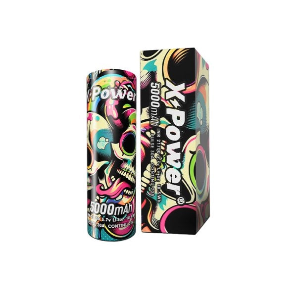 accu x power 21700-5000 mAh pour cigarette electronique