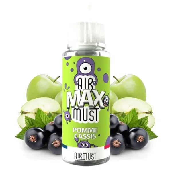 e-liquide Pomme Cassis Airmust Max 100ml 