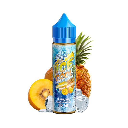 e-liquide Ananas Kiwi Jaune 50ml - Ice Cool 