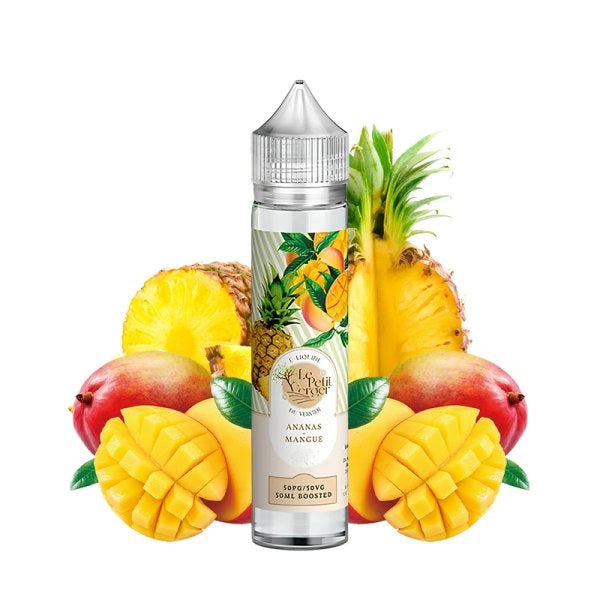 e-liquide Ananas Mangue 50ml - Le Petit Verger