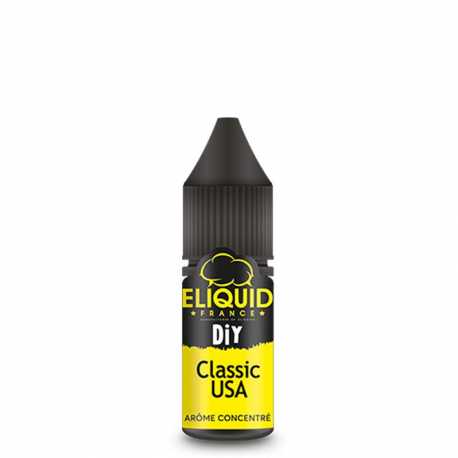 Arôme concentré Classic à Rouler USA Eliquid France – saveur classic blond réaliste pour DIY, à diluer dans une base PG/VG, format 10ml. - Revolt Vape
