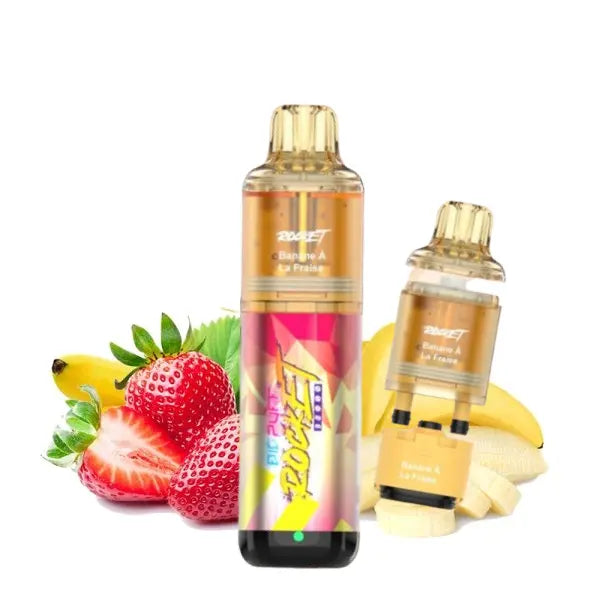 Big Puff Rocket banane fraise|Revolt Vape