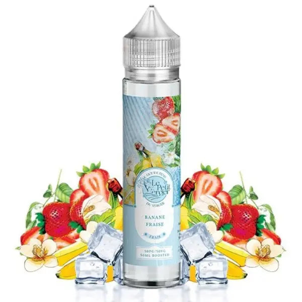 e-liquide Banane Fraise Frais Le Petit Verger