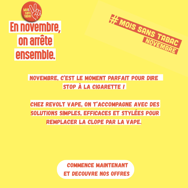 banniere mobile le mois sans tabac