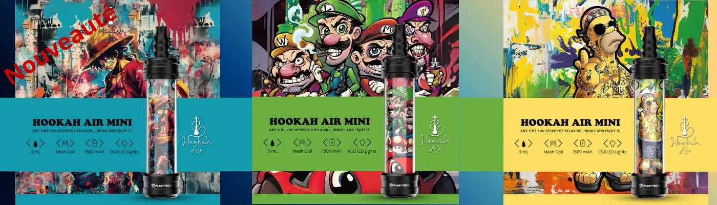 banniére pc nouvelle e-chicha hookah mini