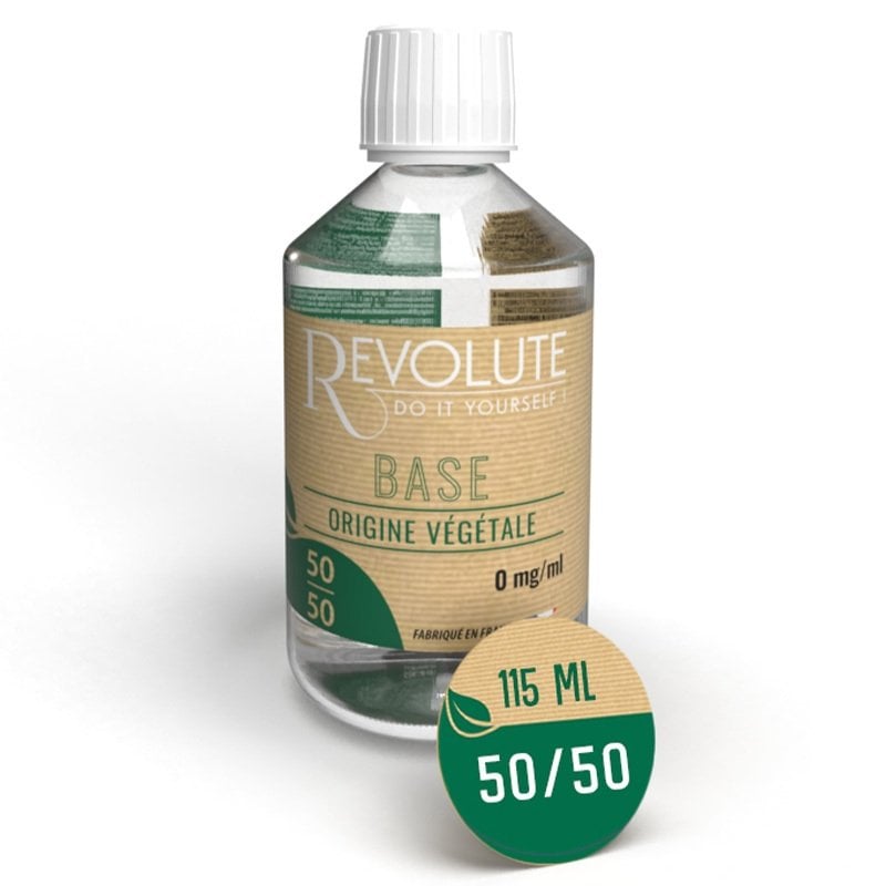 baser diy végétale revolute pg50vg50 115ml