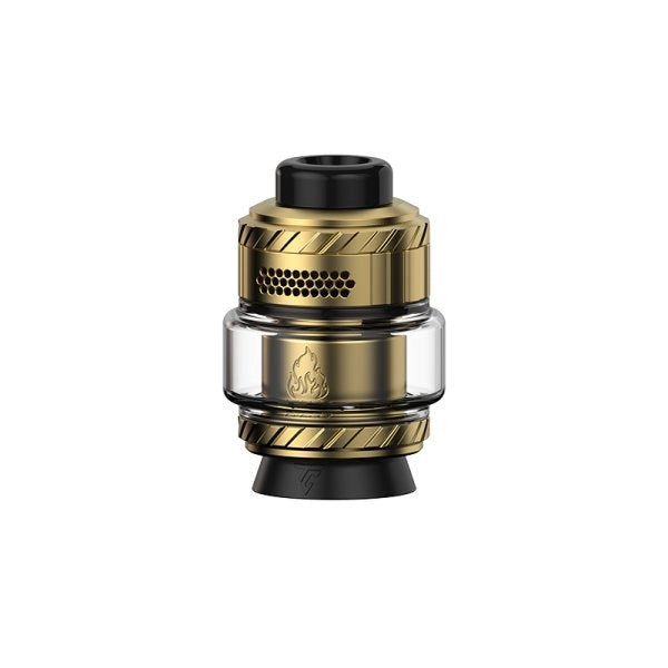 Blaze Pro Max RTA 28mm - Thunder Cloud x Mike Vapes gold