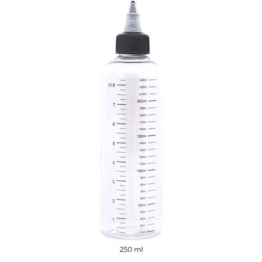 flacon gradué 250ml pour diy bouchon twiwt
