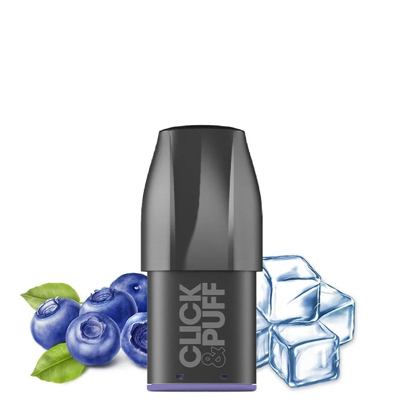 Cartouche Click & Puff - Xbar  myrtille ice