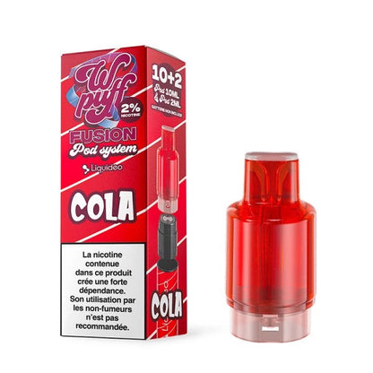 Cartouche Wpuff Fusion 2.0 Liquideo 20mg-cola