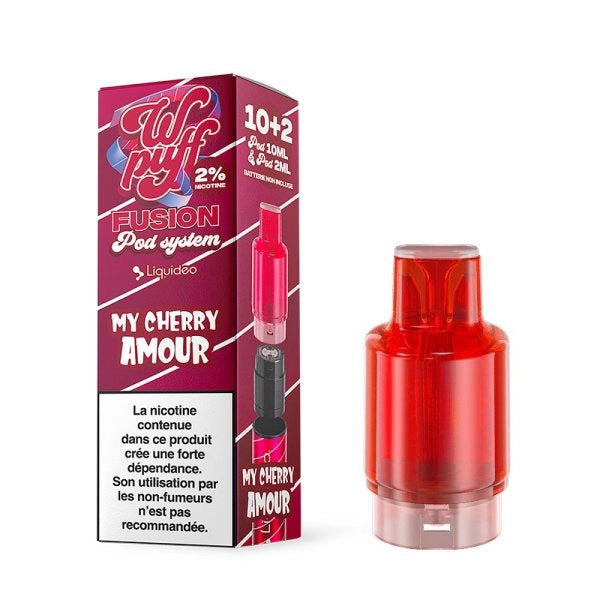 Cartouche Wpuff Fusion 2.0 Liquideo 20mg -my cherry amour