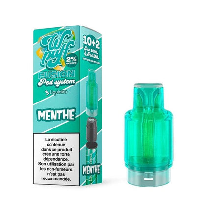 Cartouche Wpuff Fusion 2.0 Liquideo 20mg- menthe 