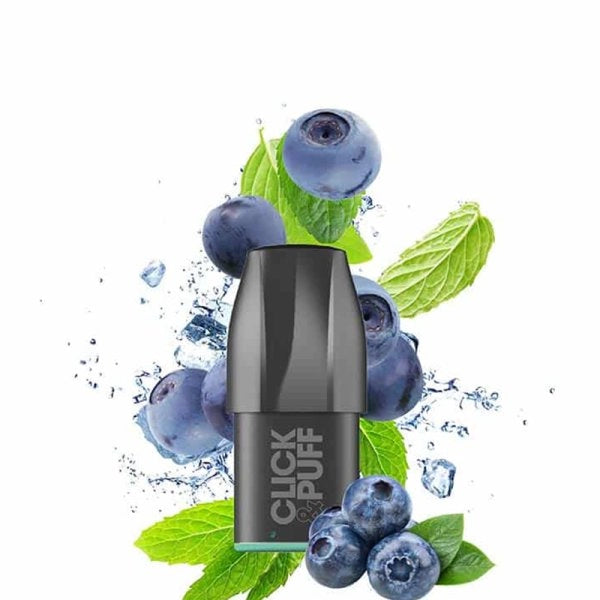 Cartouche Click & Puff - Xbar  myrtille glacée