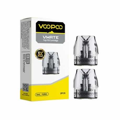 Cartouche VMate Top Fill - Pack de 2 - Voopoo - Revolt Vape