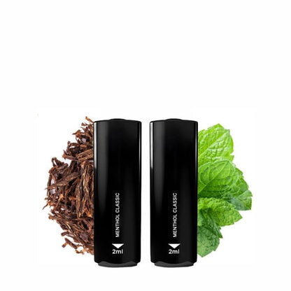 cartouches air-série ivapegreat tabac menthe