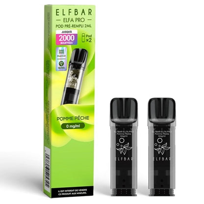 Cartouches Elfa Pro - Elfbar pomme pêche