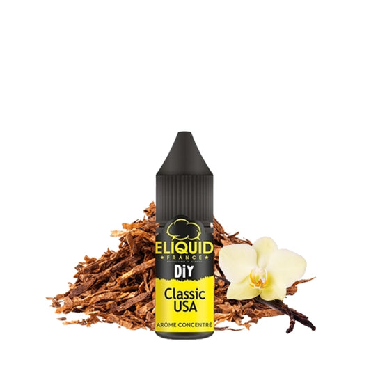 Arôme concentré Classic à Rouler USA Eliquid France – saveur classic blond réaliste pour DIY, à, format 10ml. Revolt Vape
