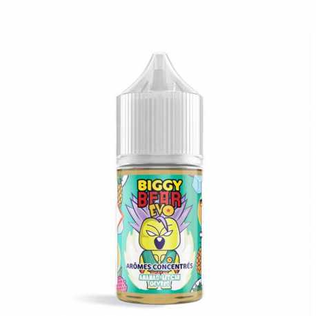 Concentré Ananas Litchi Givrés 30ml EVO - Biggy Bear - Revolt Vape