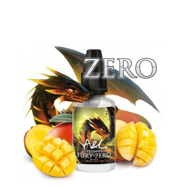 arome concentré fury zero par a et l ultimate fruité sans frais pour e-liquide diy