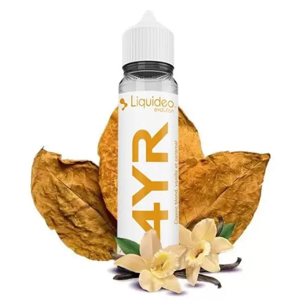 e-liquide 4yr de liquideo tabac classic vanille 50ml